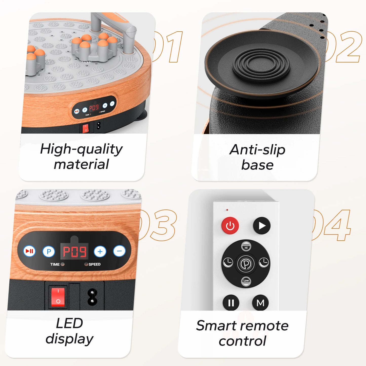 Merach Vibration Plate Exercise Machine for Weight Loss