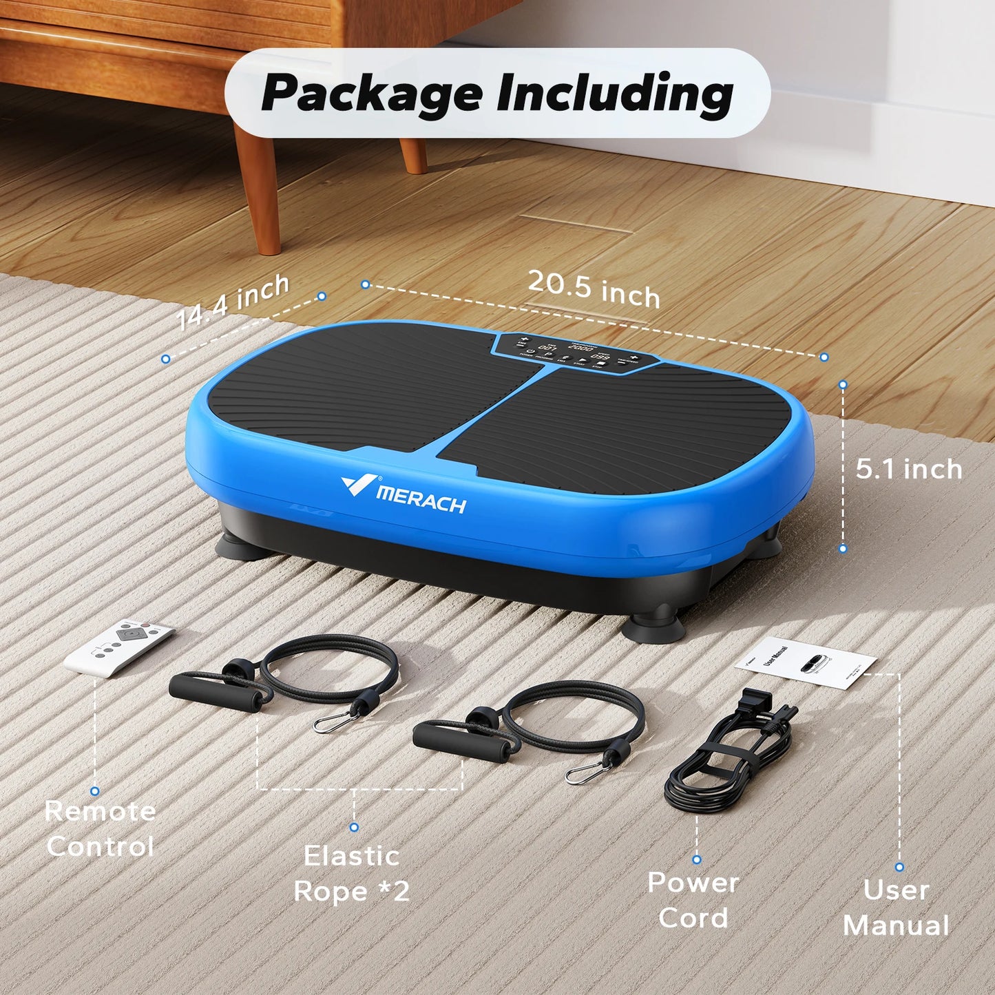 MERACH EMS Vibration Plate Lymphatic Drainage and Relief