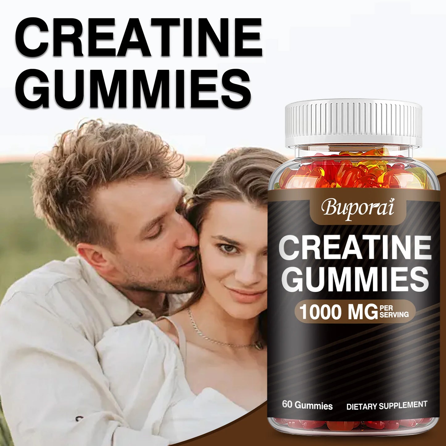 Creatine Monohydrate Gummies For Energy And Muscle Mass