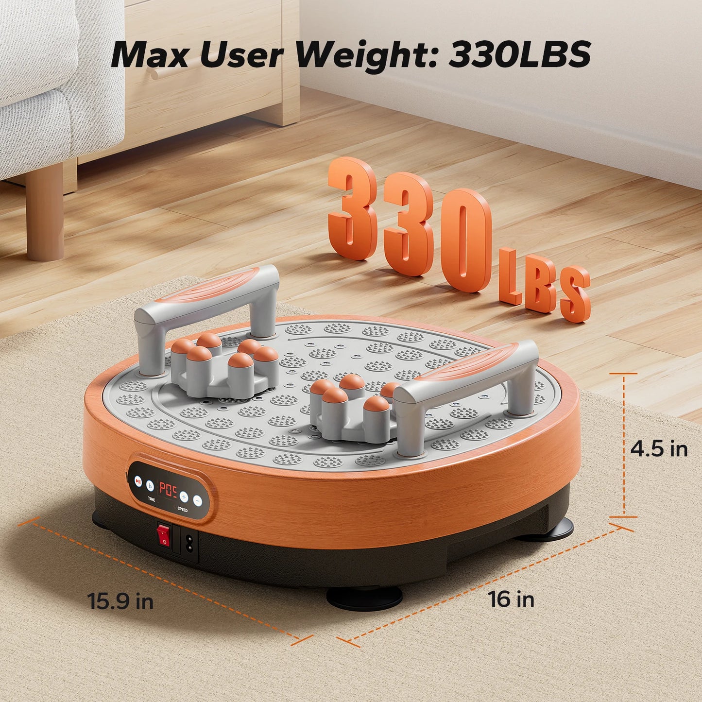Merach Vibration Plate Exercise Machine for Weight Loss