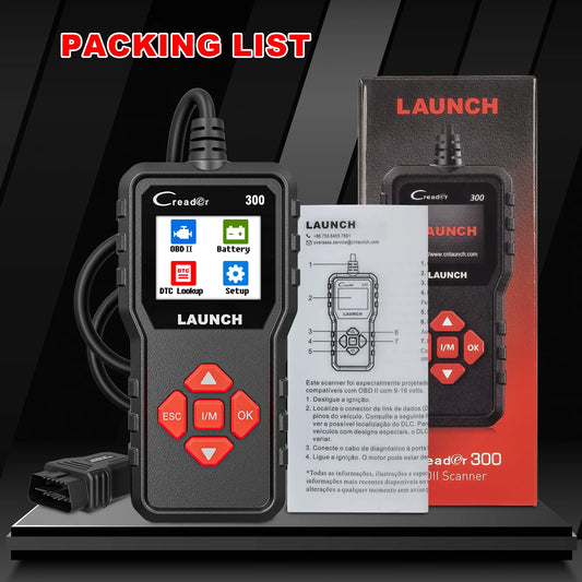 LAUNCH X431 CR300 OBD2 Scanner Code Reader Diagnostic Tool