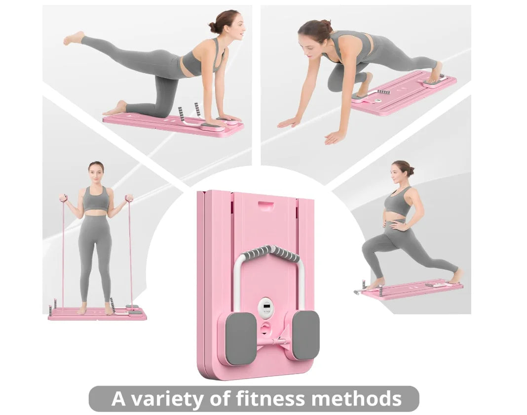 Adjustable Pilates Board for Home Workout Ab Push Up Yoga