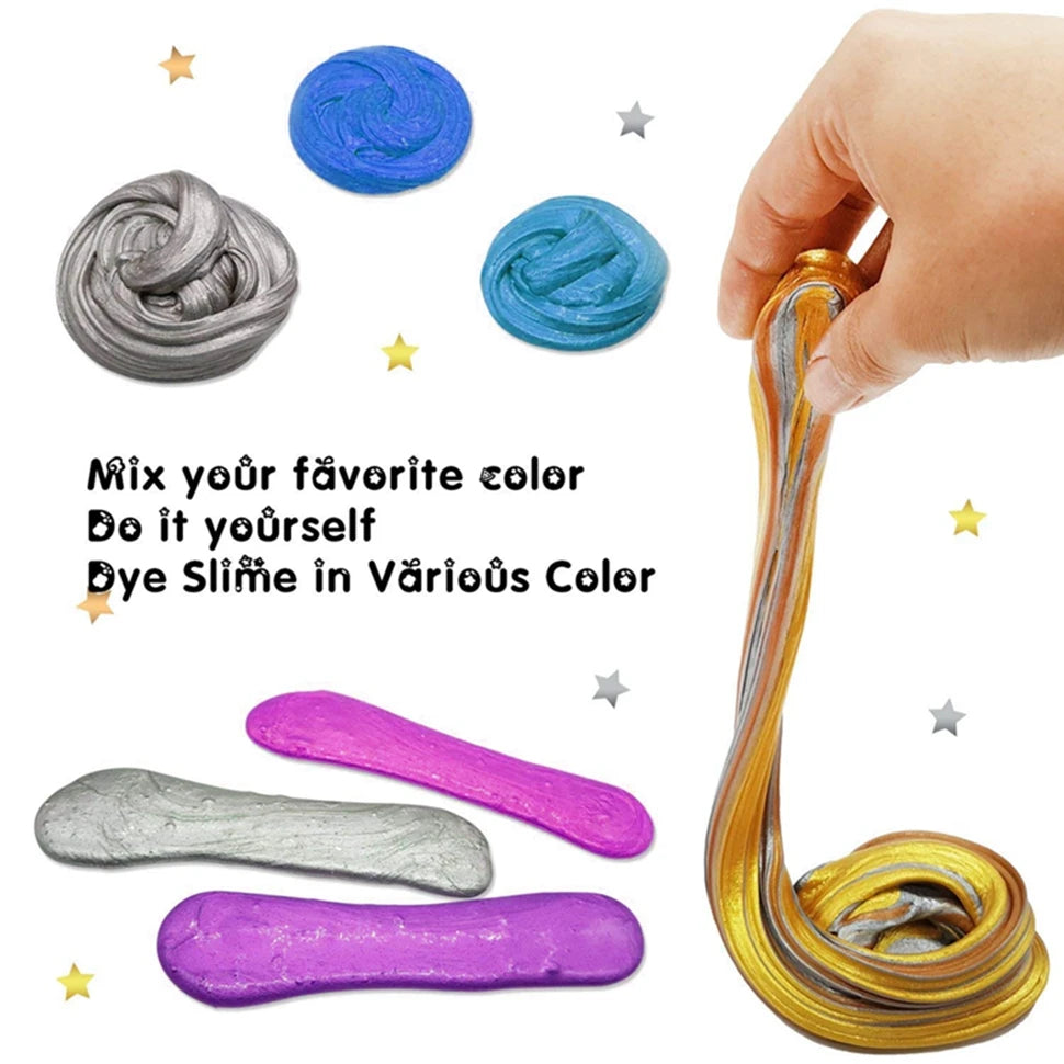 Biutee Mica Pigment Lip Gloss Set For Nail Art Makeup