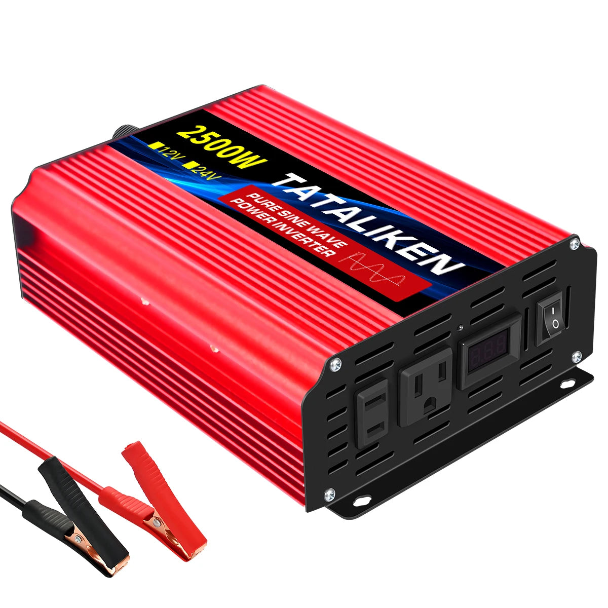 TATALIKEN US Socket 12V To 110V Pure Sine Wave Inverter