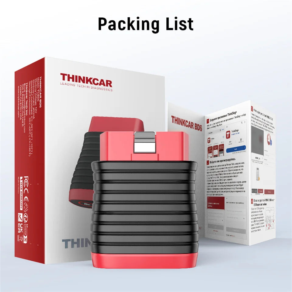 MUCAR BD6 OBD2 Scanner Full System Diagnostic Tool