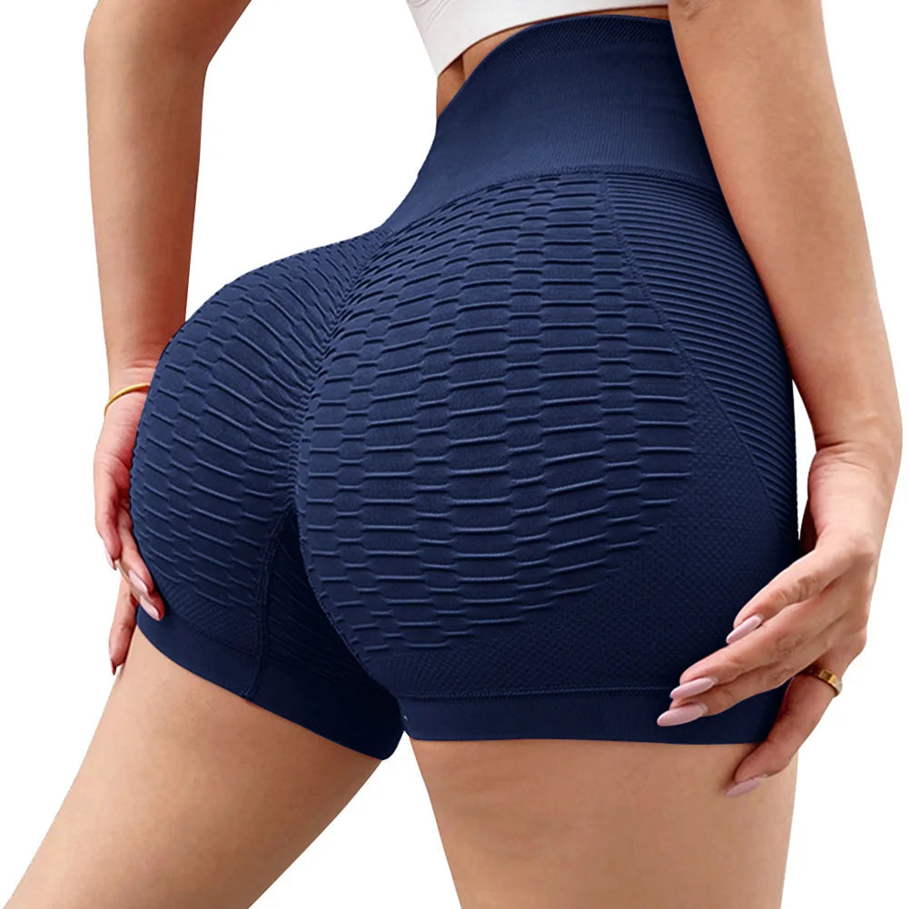 Workout Shorts for Women Butt Lifting Running Shorts Tummy Control Exercise Fitness Shorts for Gym Running Workout Athletic