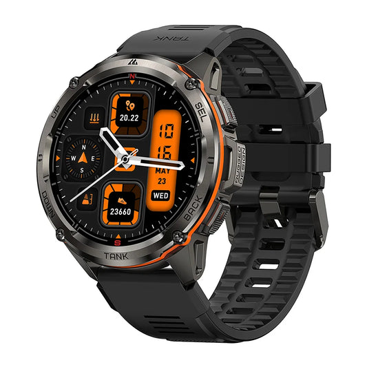 KOSPET Tank T3 Ultra GPS Smart Watch Men AMOLED AOD