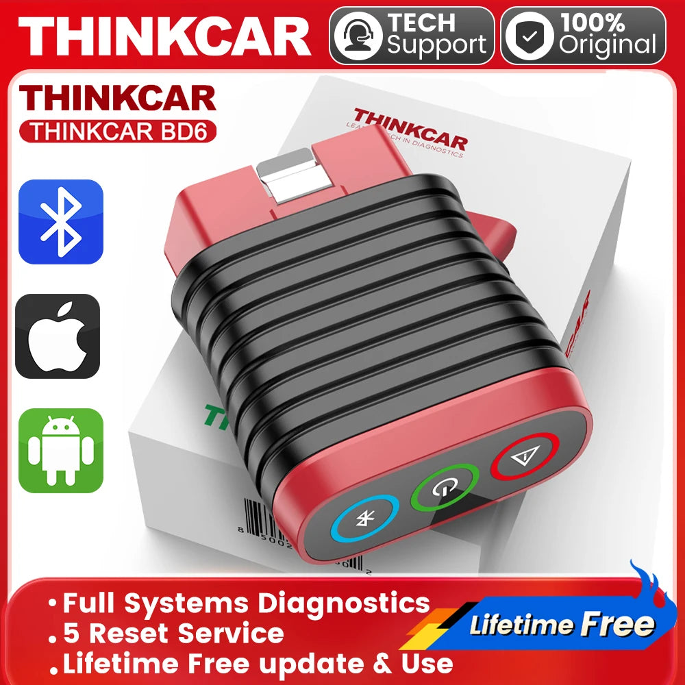 Thinkcar BD6 OBD2 Scanner Bluetooth Diagnostic Tool