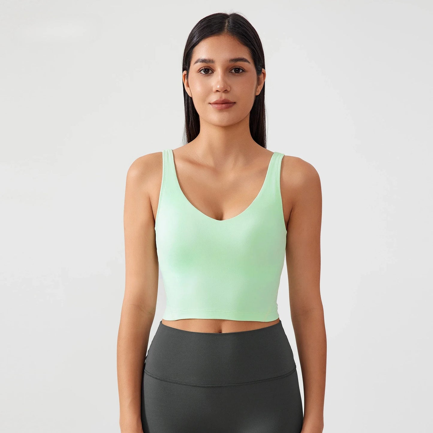 Women Sports Bra Yoga Top Breathable Quick Dry U Back