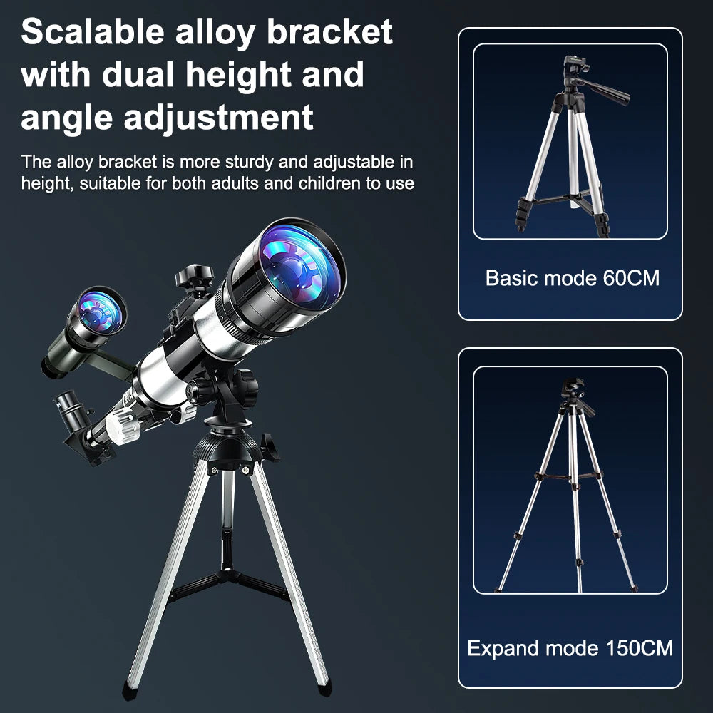 HD Astronomical Telescope 20To60X50Mm Multi Coated Optics