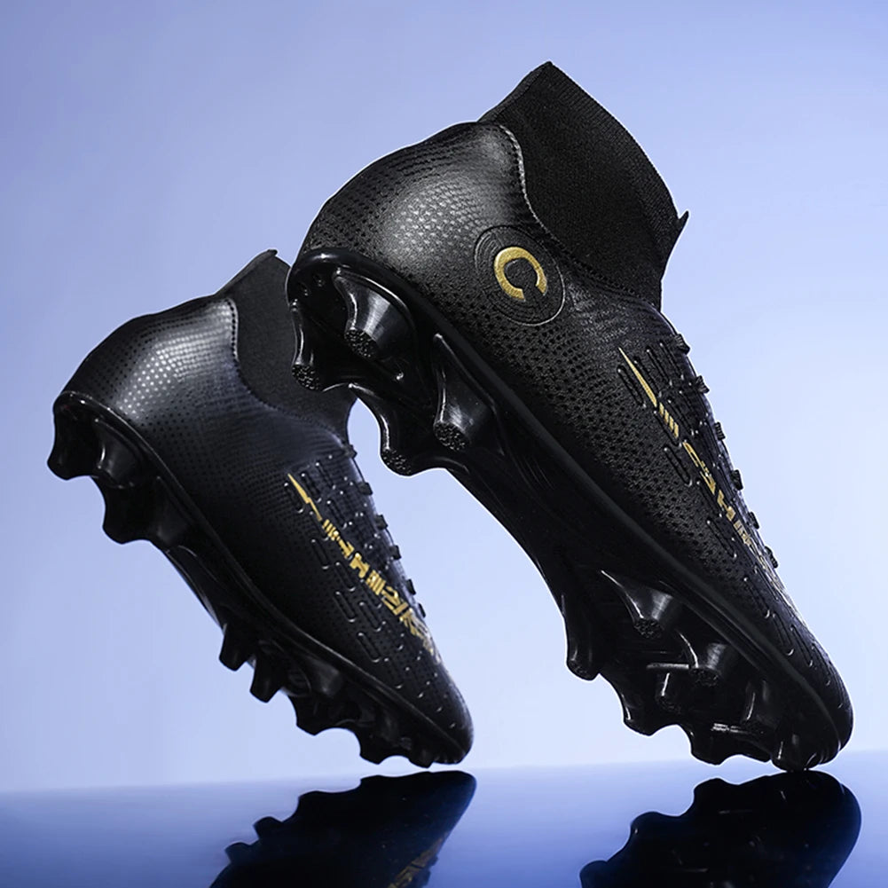 Football Training Boots High Top Spike Shoes Competition