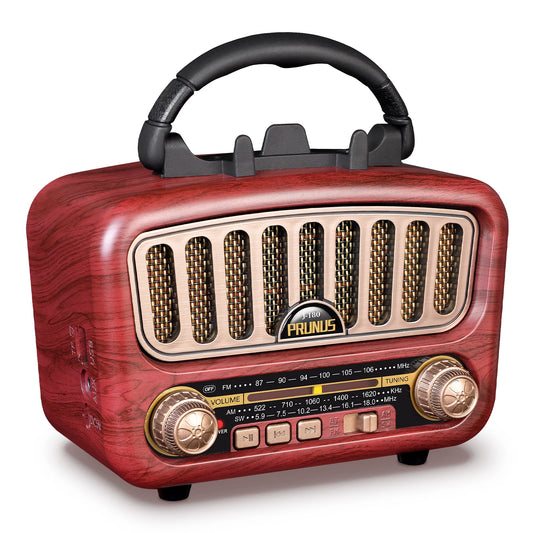 J180 Retro Radio Bluetooth Speaker AM FM SW TF USB
