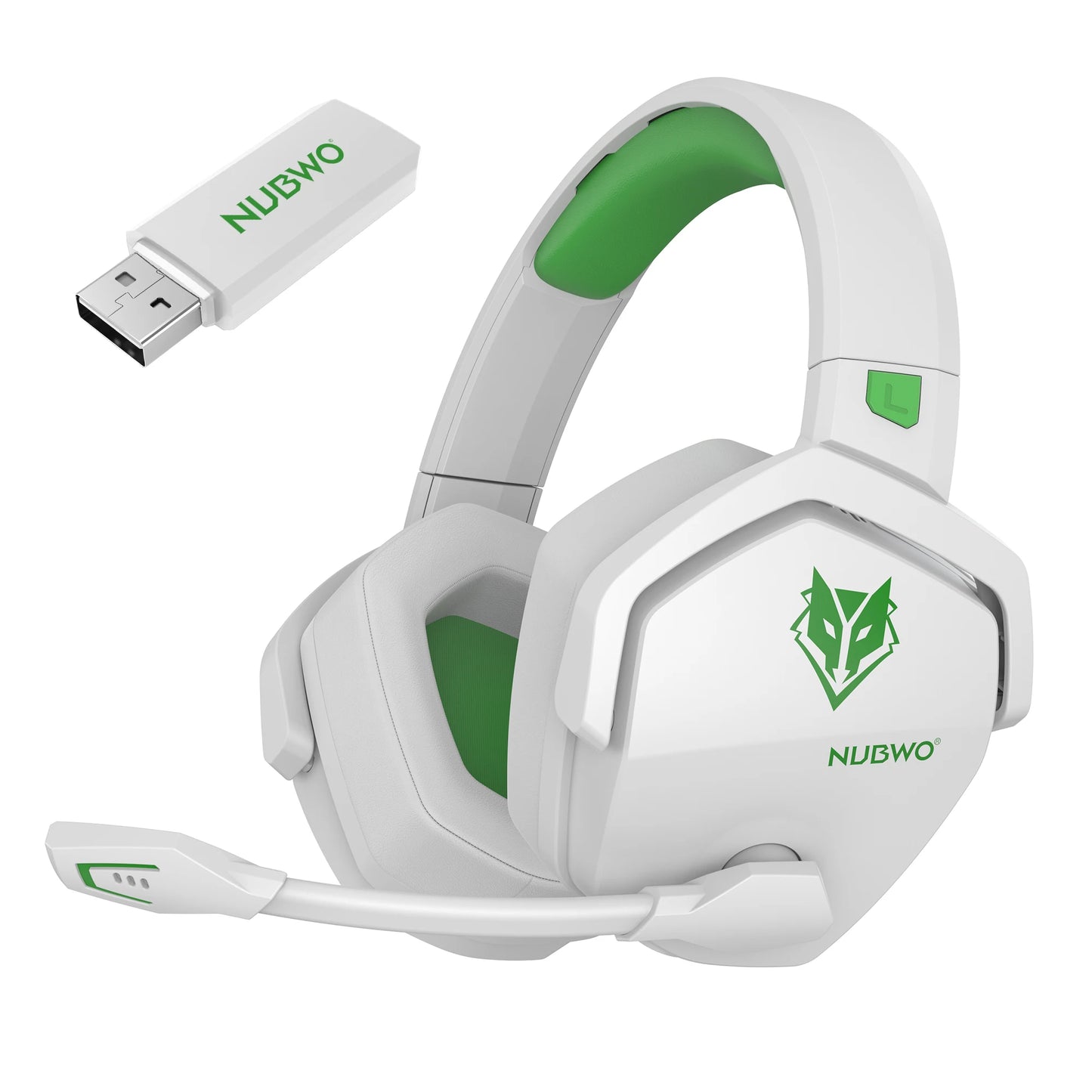 NUBWO G06 Wireless Gaming Headset for PC PS4 PS5 ENC Mic