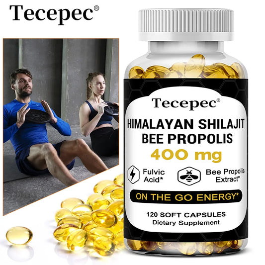Himalaya Shilajit Propolis Fulvic Acid Energy Brain Health