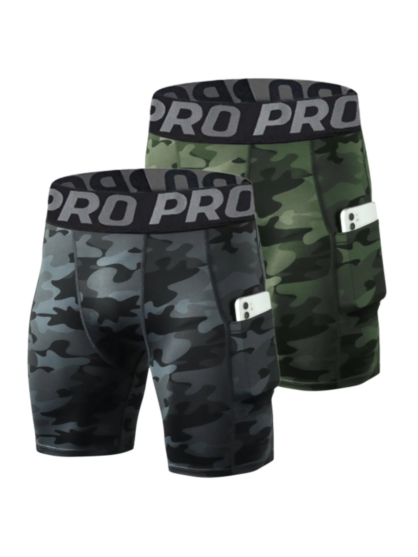 LANBAOSICN Mens Compression Shorts for Running and Training
