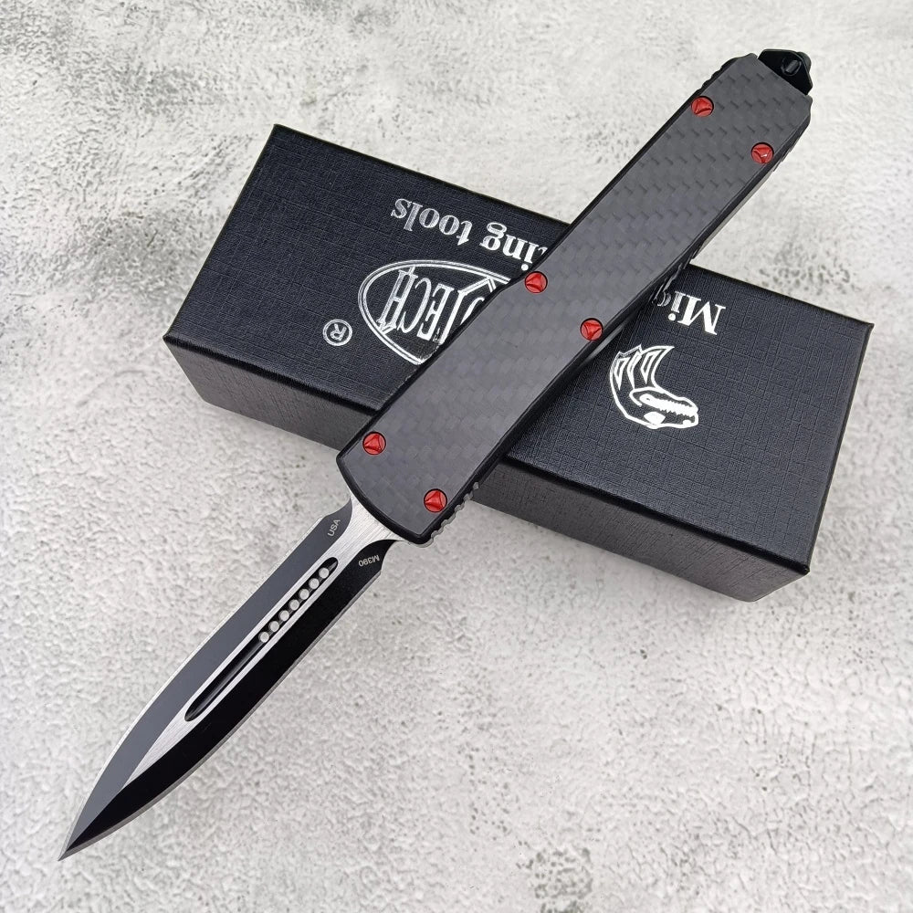 UT85 Folding Knife D2 Blade For Outdoor Camping And Hunting