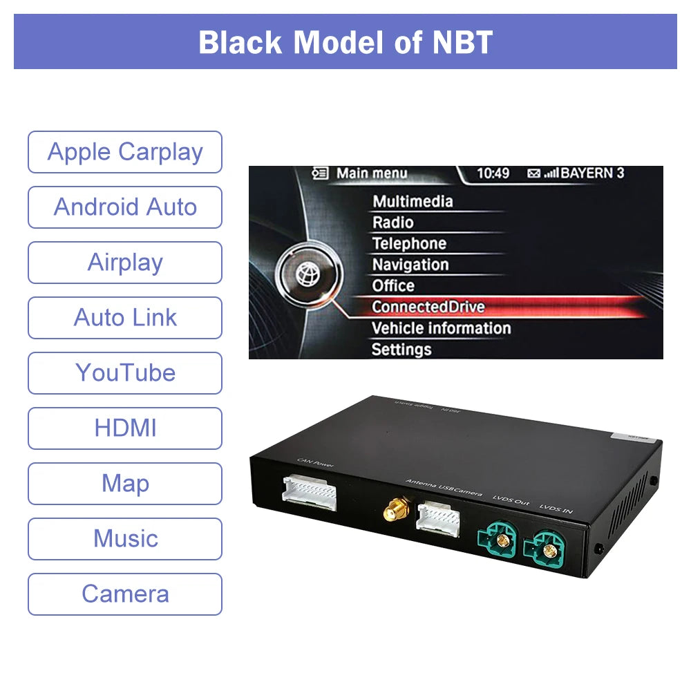 Road Top Wireless CarPlay For BMW Five Series F10 F11