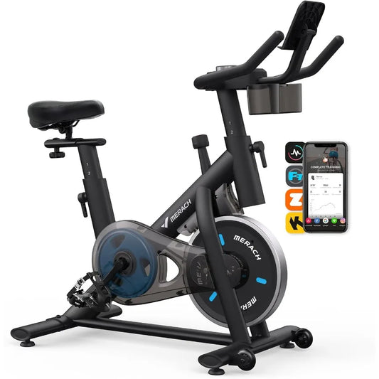 Low Noise Exercise Bike With Tablet Mount 300 Lbs Capacity