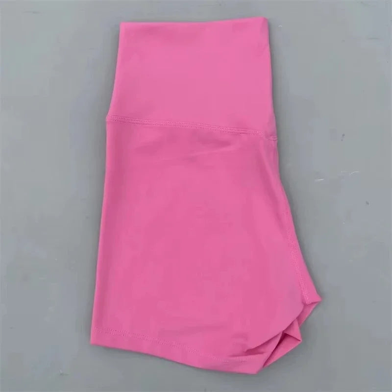 Womens Fitness Shorts High Waist Athletic Yoga Squat Proof