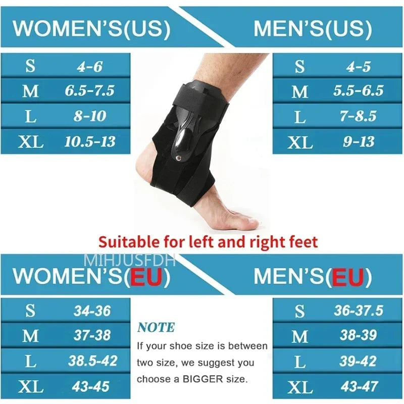 Noocuxuekon Ankle Brace For Sprained Ankle Side Stabilizers