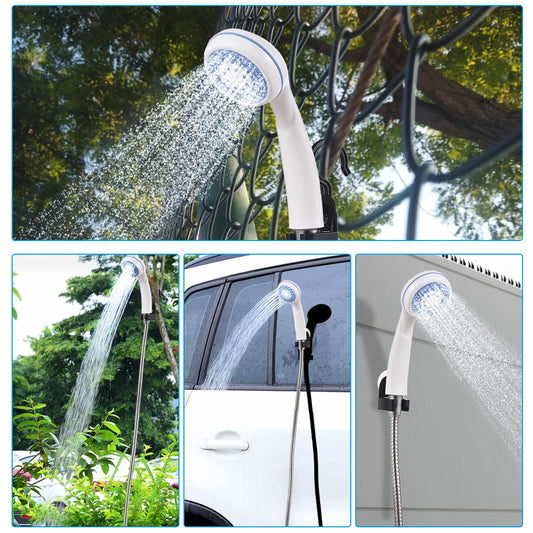 Portable Rechargeable Camping Shower Pump for Outdoor Use