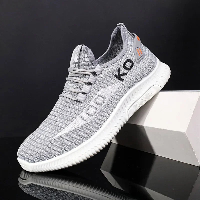 Breathable Mesh Sneakers Comfortable Casual Plus Size 39 44