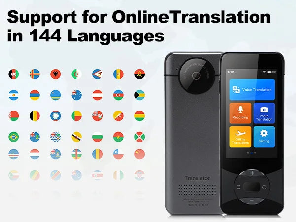 Real Time Language Translator No WiFi 2024 144 Languages