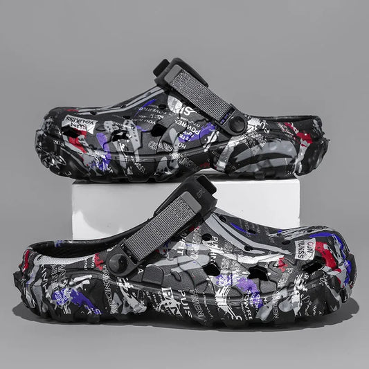 Plus Size Mens Summer EVA Slippers Clogs Sandals 46 47