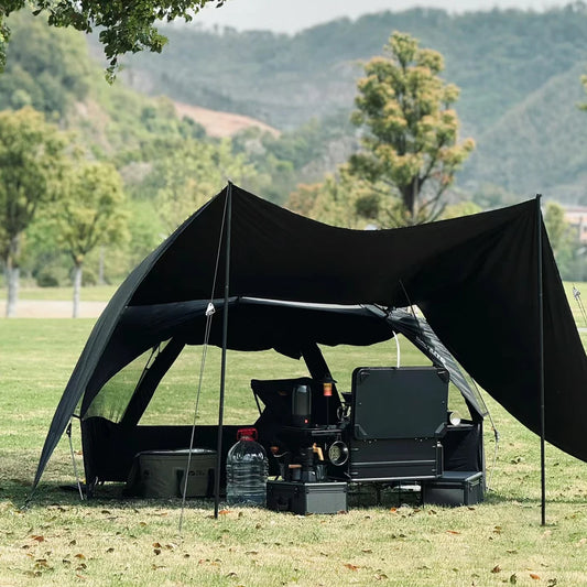 Camping Foldable Aluminum Box Stand For Outdoor Use