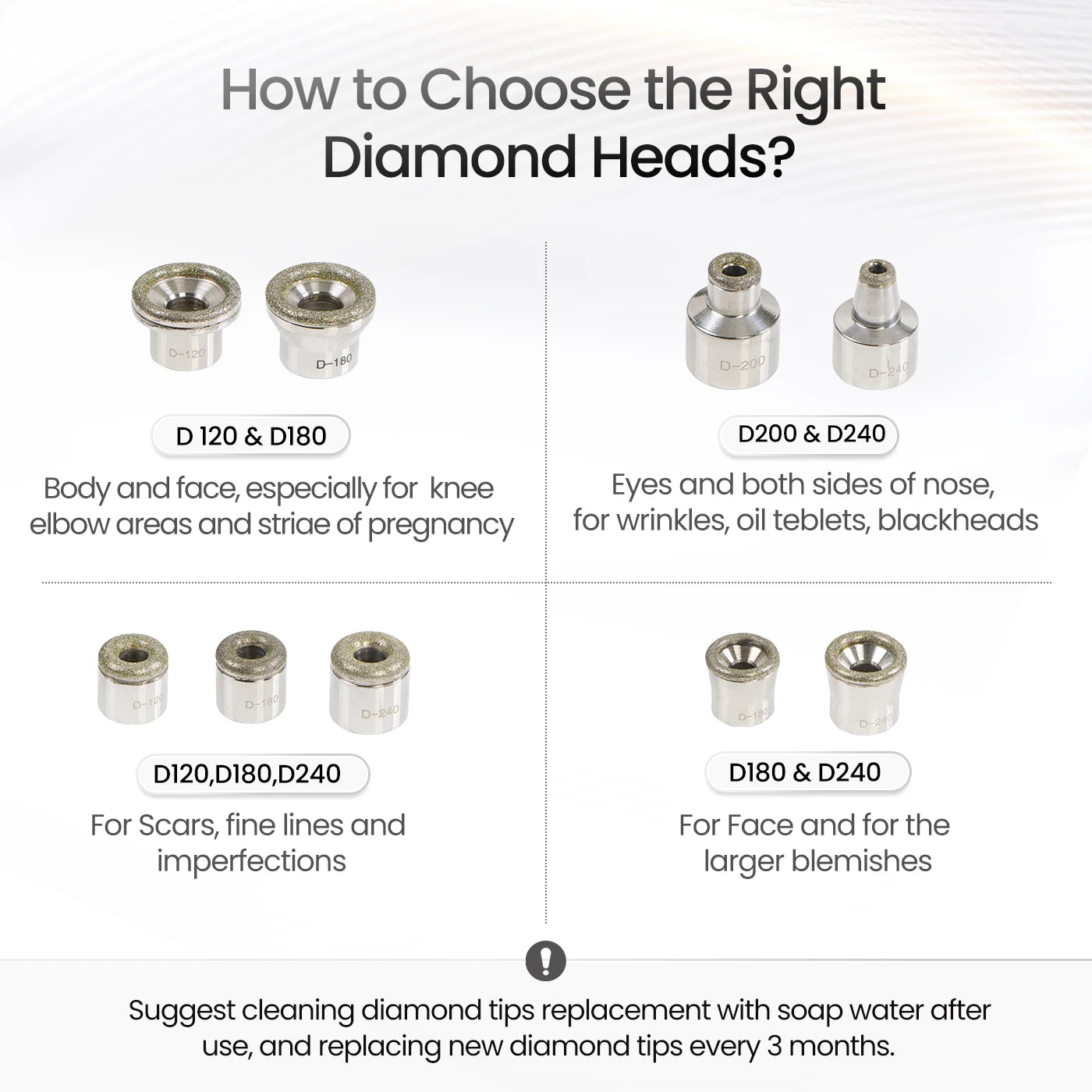 Professional Diamond Tip Vacuum Microdermabrasion Machine