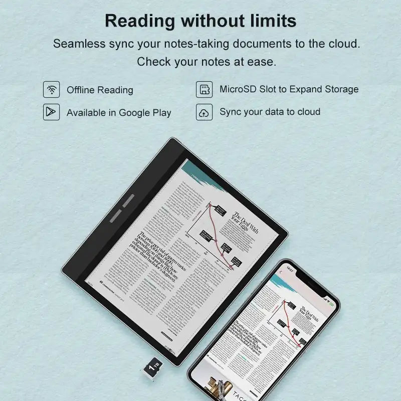 Bigme B751C 7 Inch Color E Ink Ebook Reader Tablet Android
