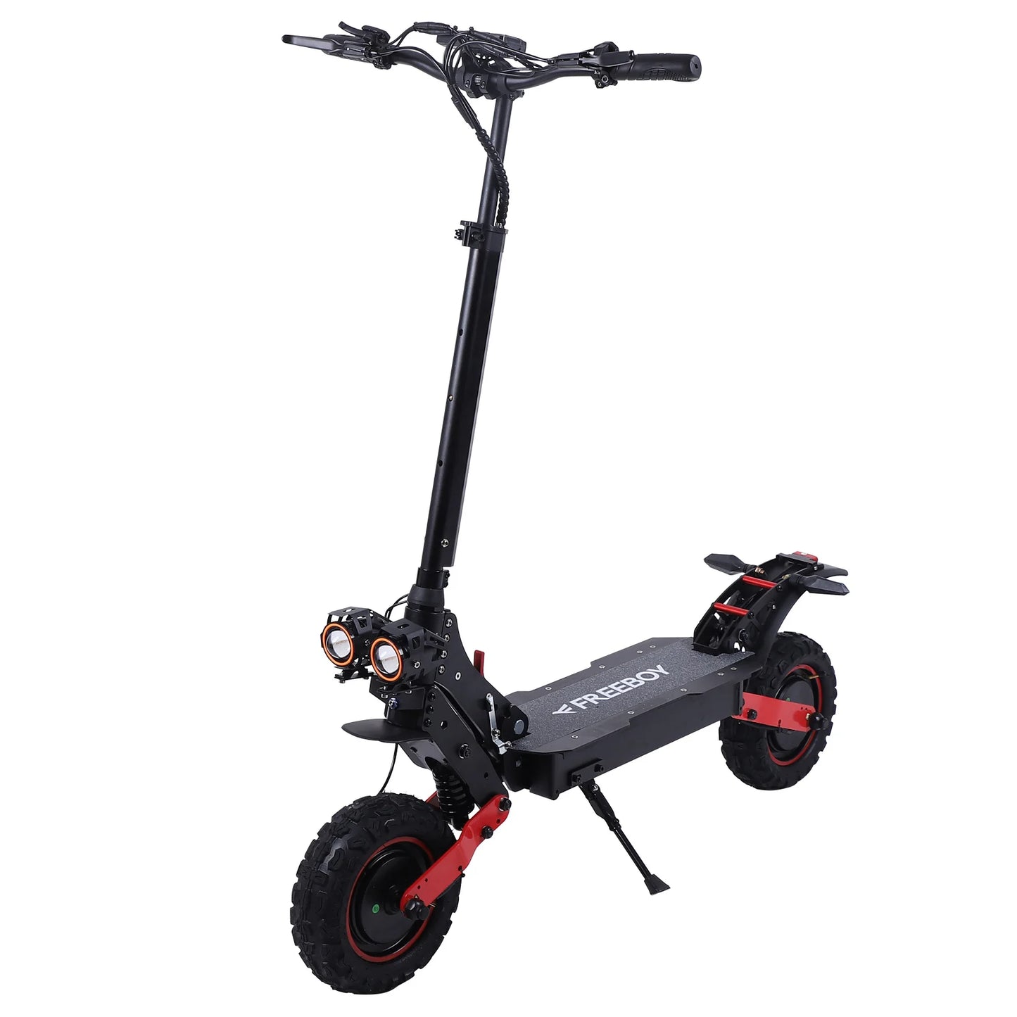 EOEOTWO Dual Motor Electric Scooter 2400W Off Road Folding App