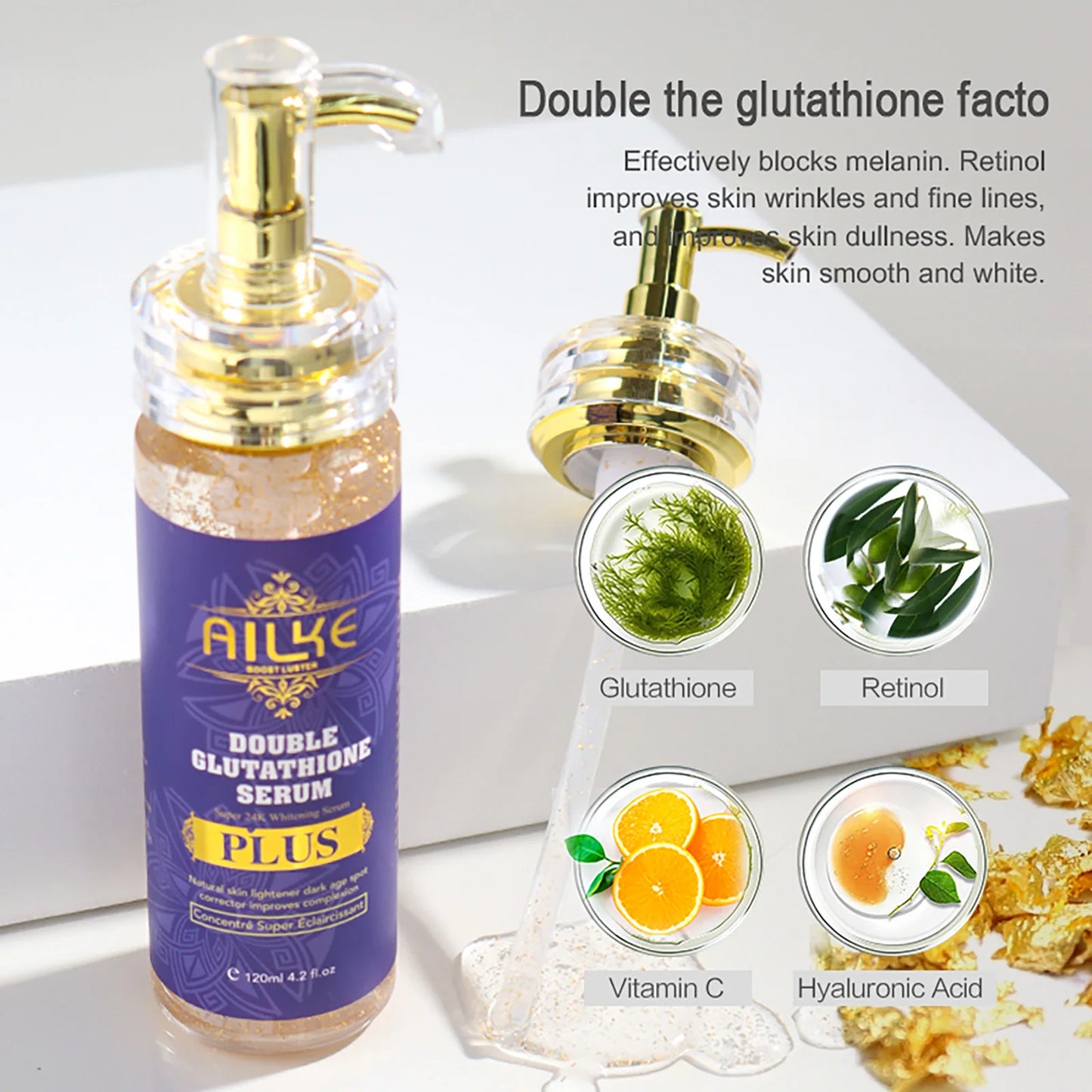 AILKE Brightening Body Milk for Uneven Skin Tone Dark Spots