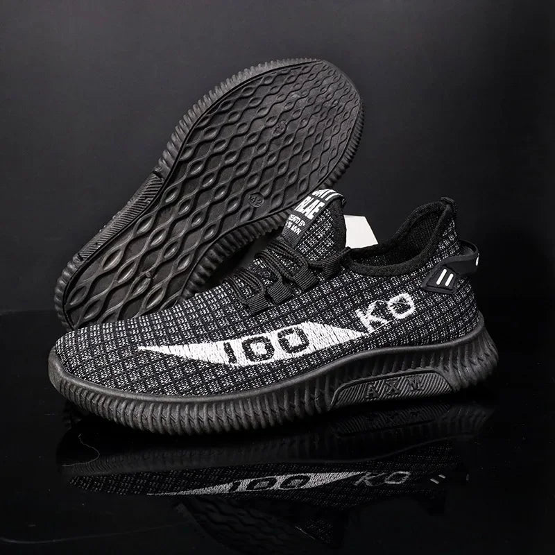 Breathable Mesh Sneakers Comfortable Casual Plus Size 39 44