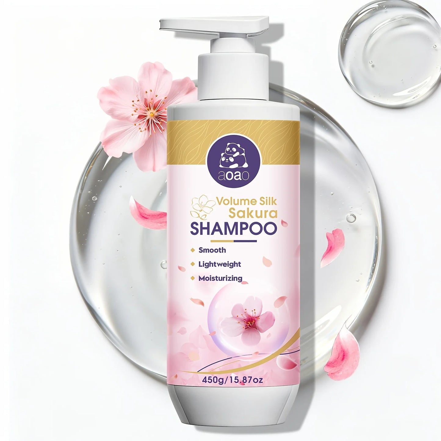 Aoao Sakura Blossom Amino Acid Shampoo For Volumizing Oil Control