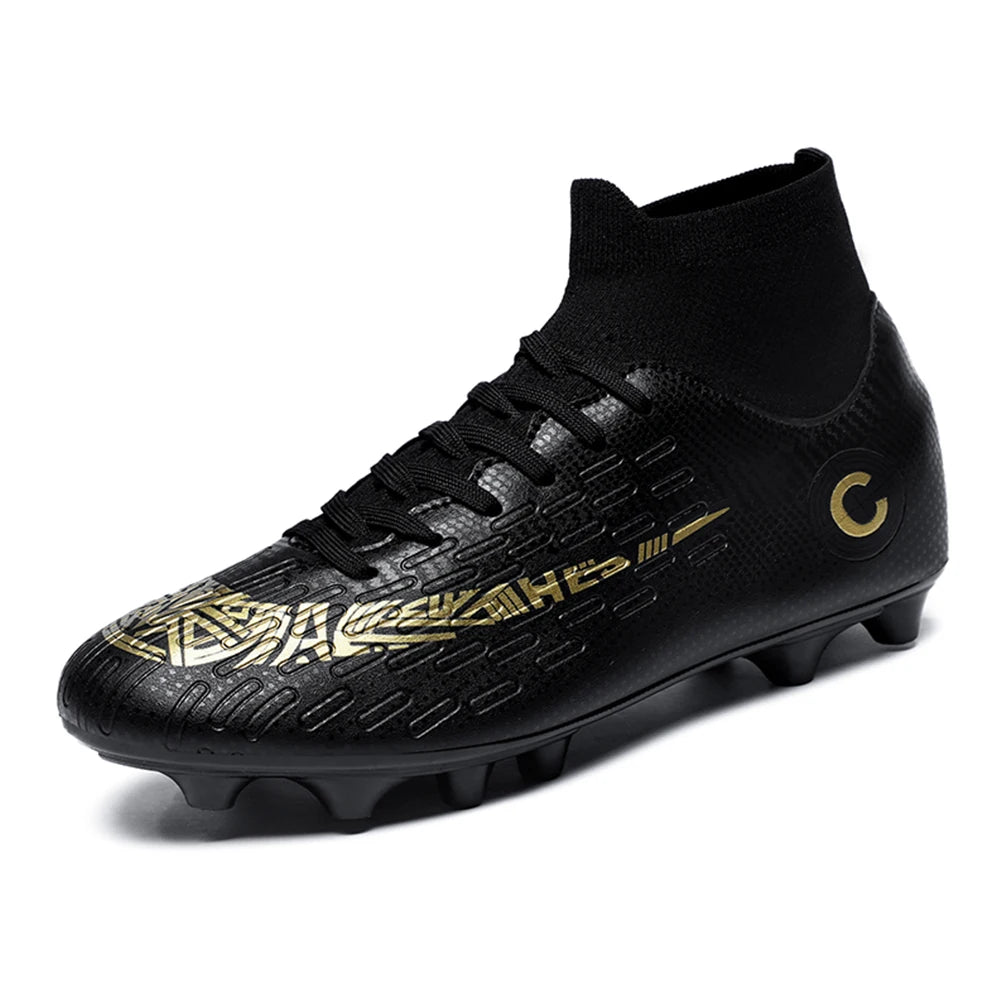 Football Training Boots High Top Spike Shoes Competition
