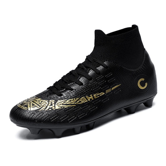 Football Training Boots High Top Spike Shoes Competition