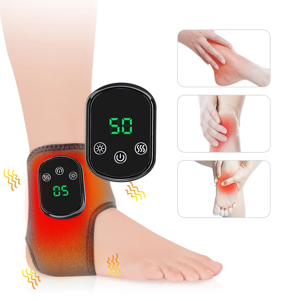 PASTSKY Electric Foot Massager With Heated Vibration