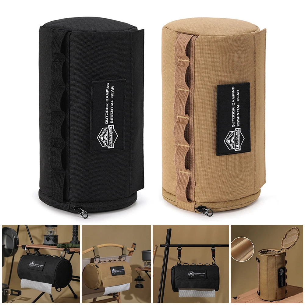 Outdoor Tissue Case Portable Roll Paper Holder For Picnic