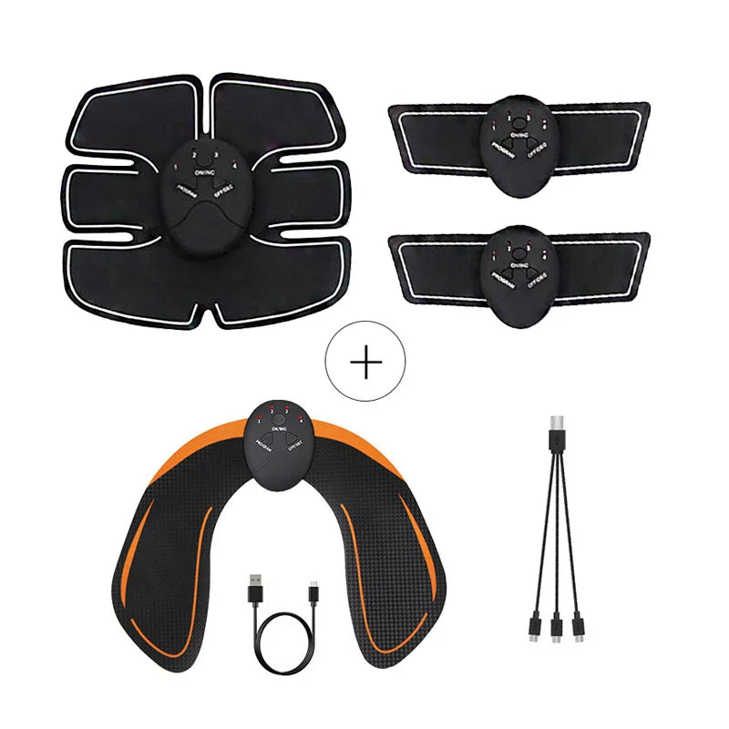 XMSJ Wireless EMS Muscle Stimulator Abs Buttocks Trainer