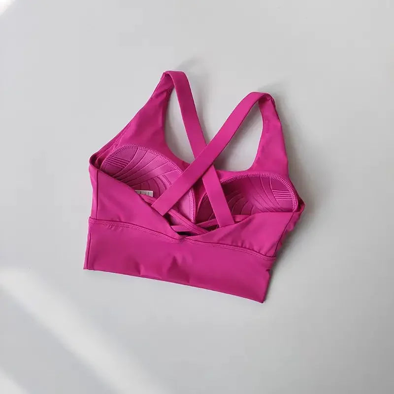 CN Hebei Zhejiang Women Seamless Sports Bra Crop Top