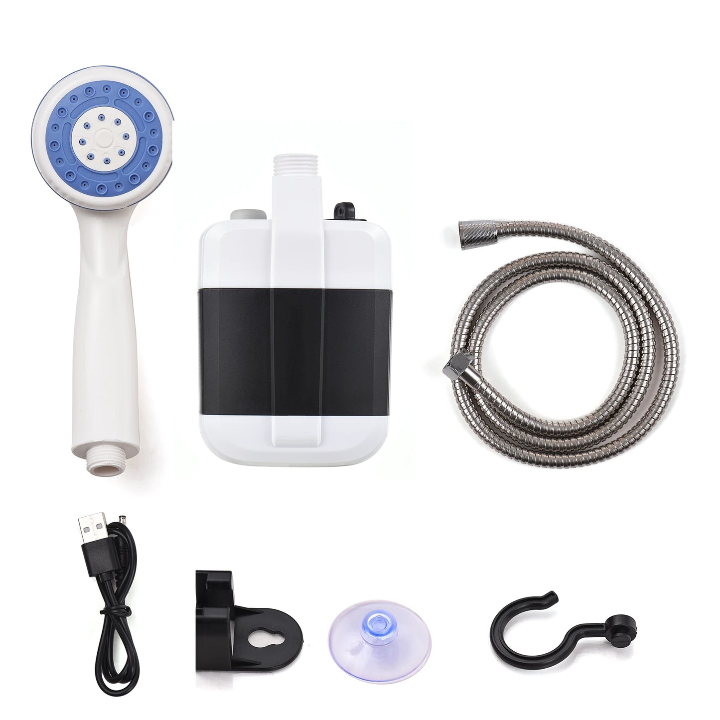 Portable Rechargeable Camping Shower Pump for Outdoor Use