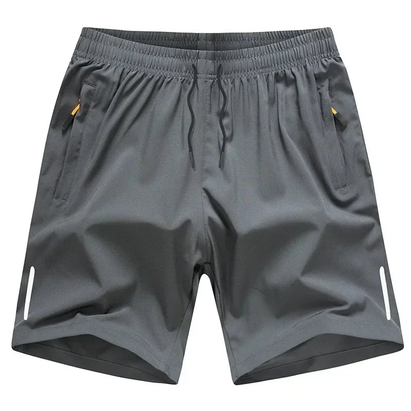 Ice Silk Men Beach Shorts Quick Dry Breathable Shorts