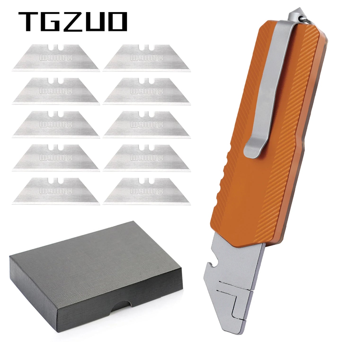TGZUODIY Aluminum Utility Knife Outdoor Camping Tool Blades