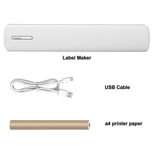 Portable Wireless Inkless Thermal Printer 300DPI Android