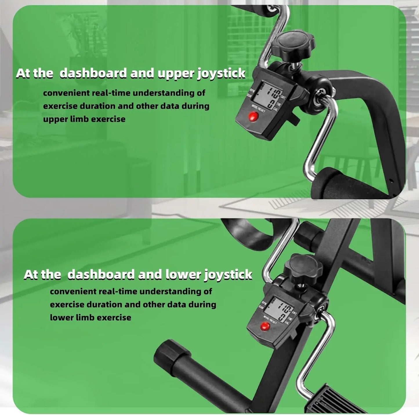 Pedal Exerciser for Seniors Stroke Rehab Hand Arm Leg