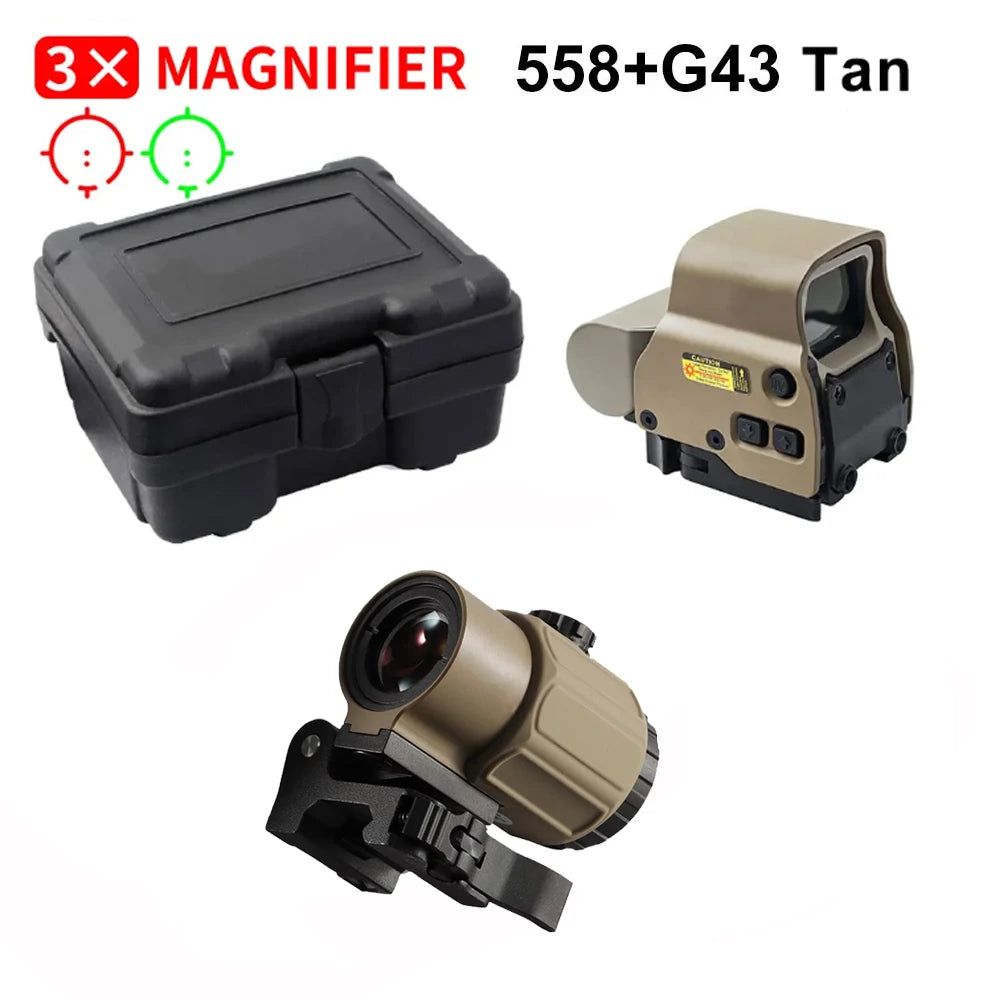 Bestsight 558 Holographic Rifle Sight 68MOA Ring 1MOA