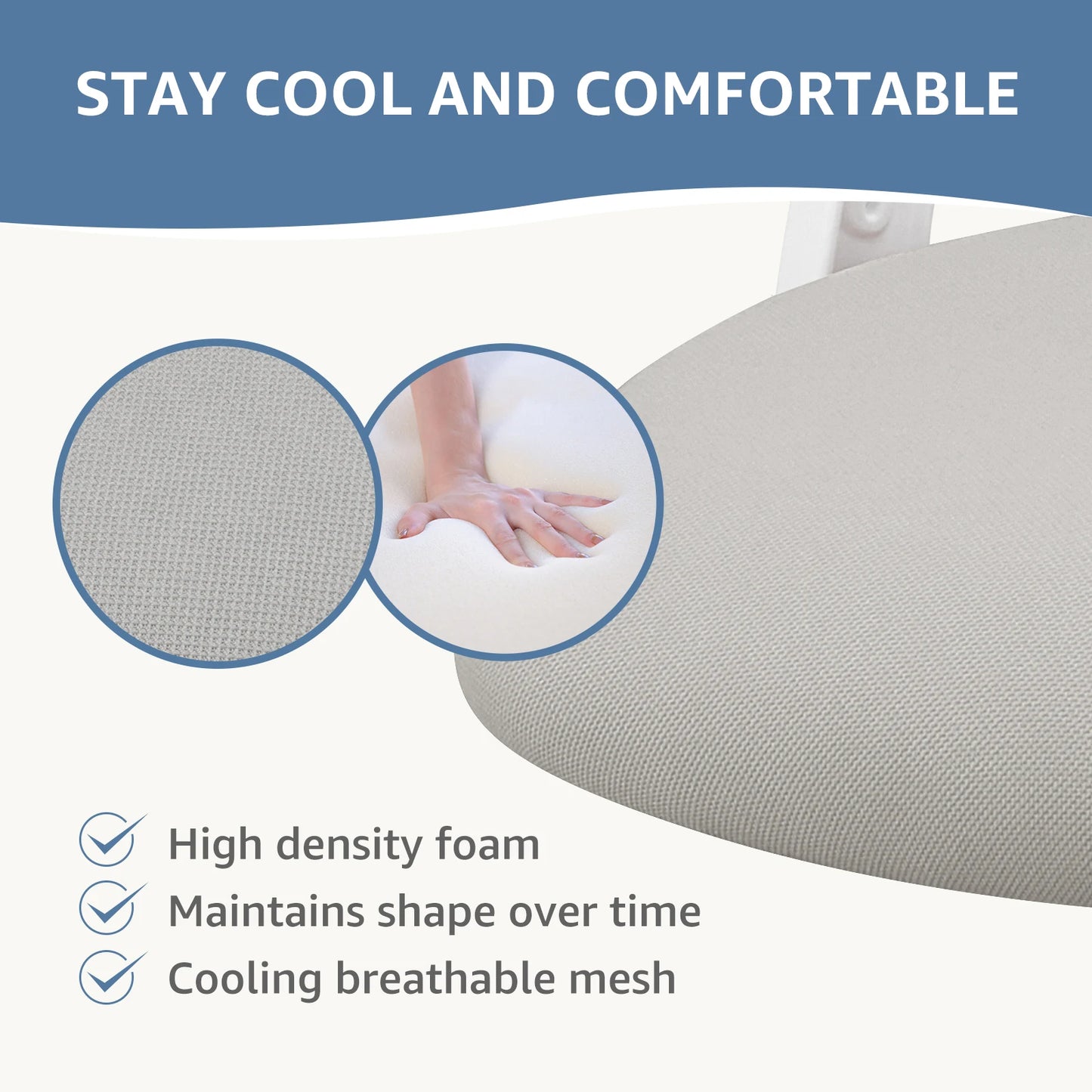 JHKErgonomics Mesh Ergonomic Chair With Adjustable Height