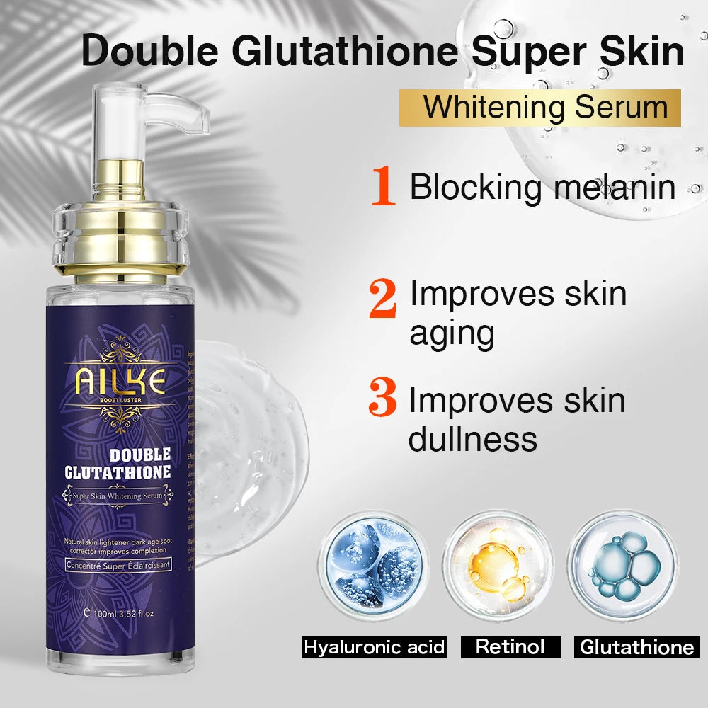 AILKE Brightening Hydrating Serum Glutathione For Face