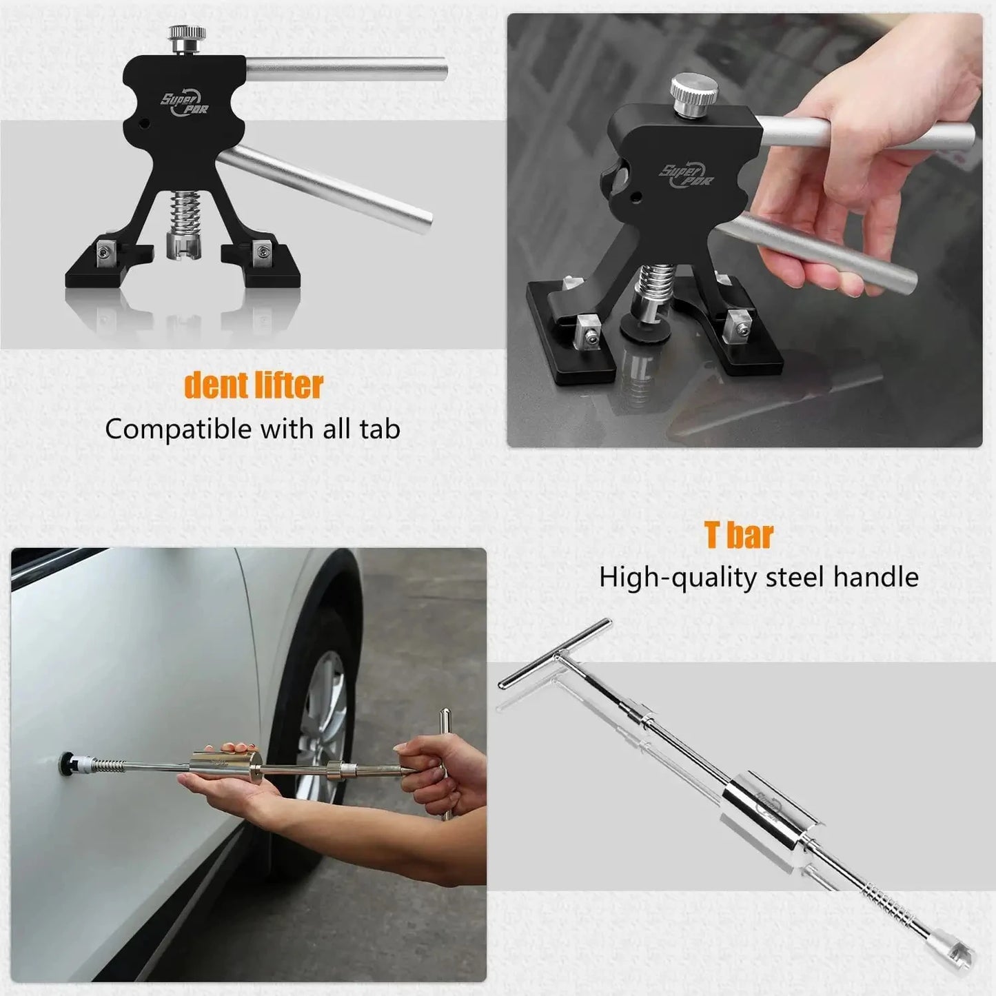 Super PDR Car Dent Repair Kit Pro Dent Remover Tools
